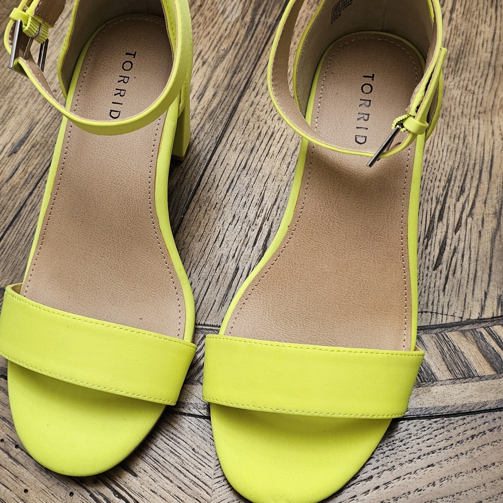 Torrid Lime Green Heels Vibrant Style Chic Design
